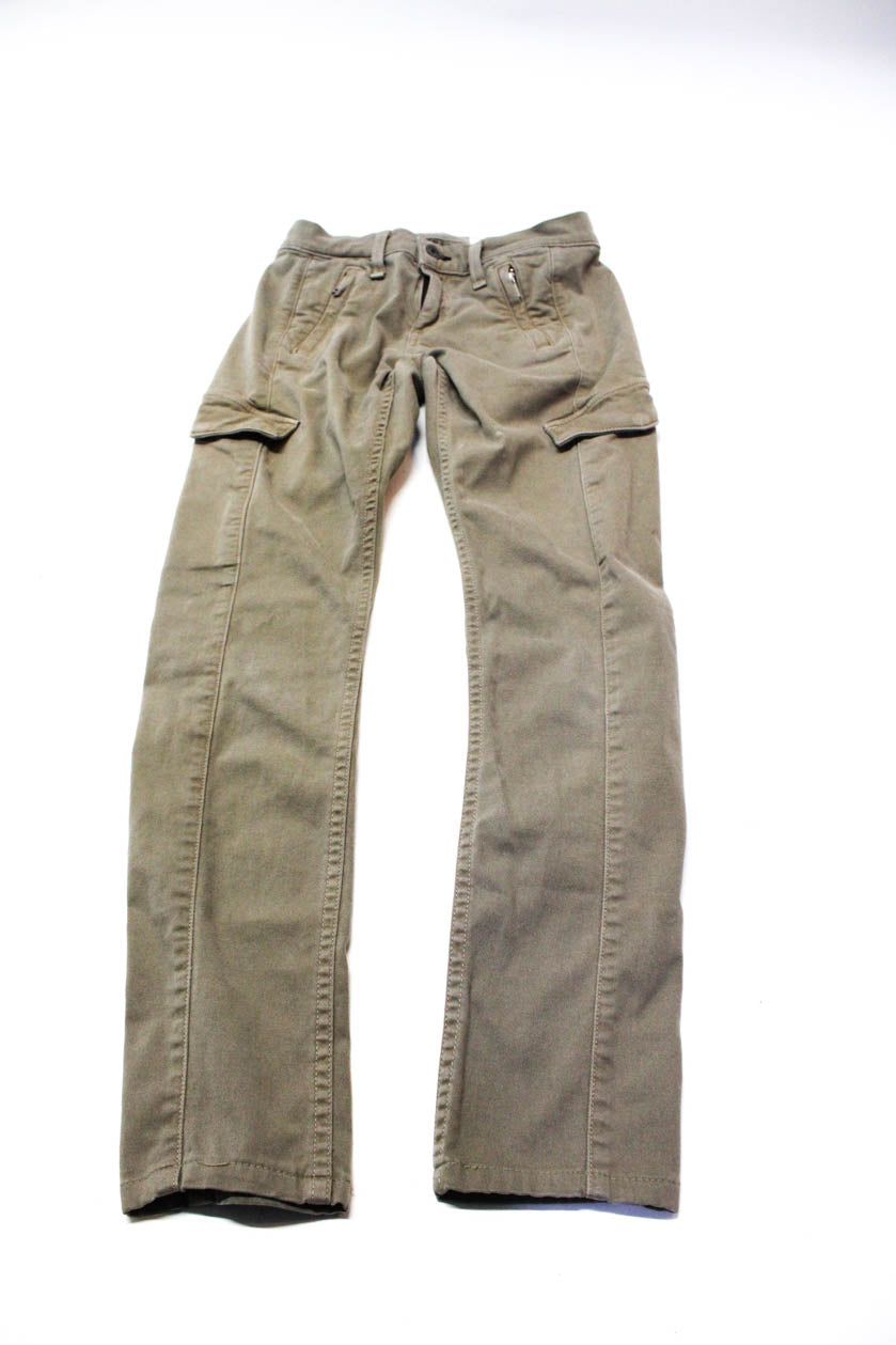 MAGCOMSEN Womens Cargo Pants 6 Pockets Cotton Work Pants Casual Stylish  Elastic Waistband Military Trousers(Khaki) - Magcomsen