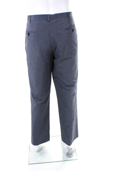 Etro Men's Flat Front Straight Leg Dress Pant Gray Size 54
