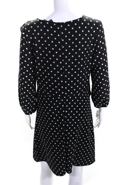 Slate & Willow Womens Polka Dot Tie Waist Dress Size 6 12905735