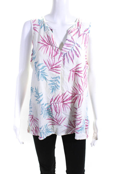 B Collection by Bobeau Womens Lead Printed Ruby Top Size 4 14003510