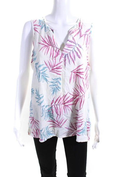B Collection by Bobeau Womens Lead Printed Ruby Top Size 12 13972135