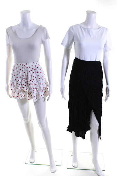 Zara Hy Womens Skirt Black Size S OS Lot 2