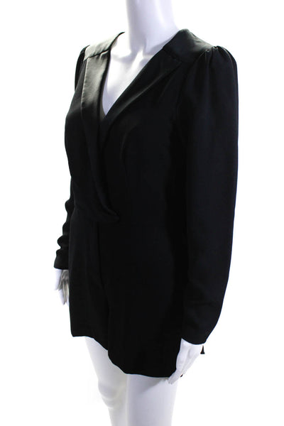 Parker Womens Black Lee Combo Romper Size 6 13331902