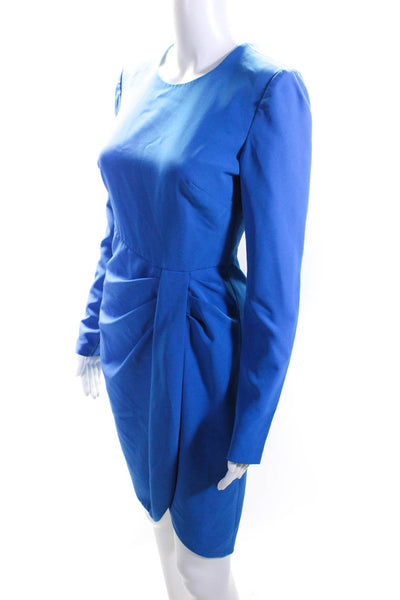 Black Halo Womens Blue Ivana Sheath Size 2 12655049