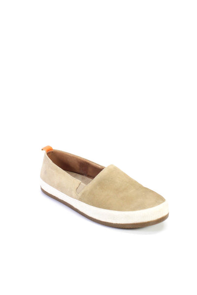 Mulo Mens Suede Slide On Casual Loafers Sand Beige Size 7.5