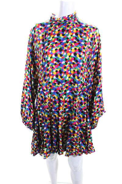 RHODE Womens Multicolored Confetti Print Caroline Dress Size 2 13299496