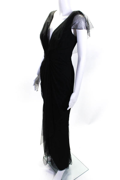 Katie May Womens Black Black Olivia Gown Size 4 12726891