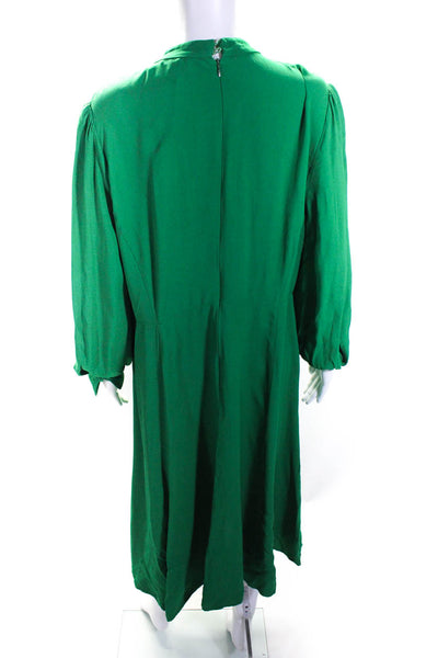 L.K. Bennett Womens Green Mortimer Dress Size 4 13032964