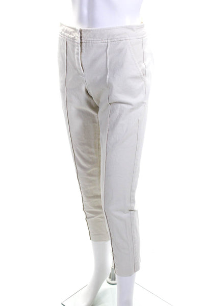 Trina Turk Womens White Kait Pants Size 2 12277092