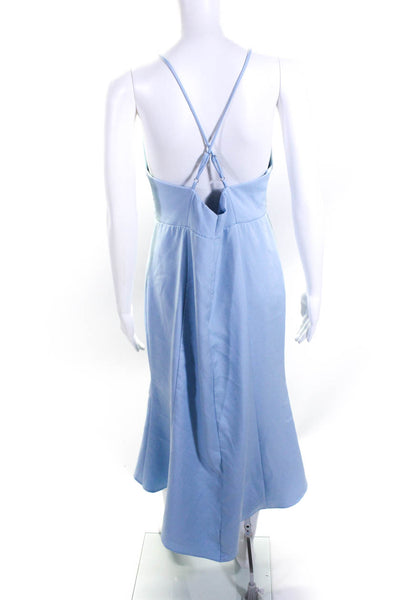 Harlyn Womens Blue Sky Blue High Low Dress Size 10 12665010