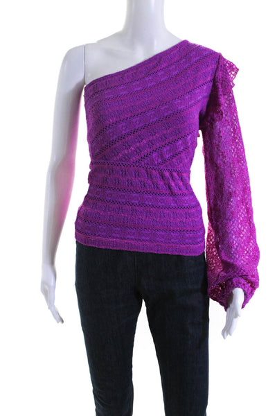 Nightcap Womens Pink Autumn Lace Top Size 6 13553982