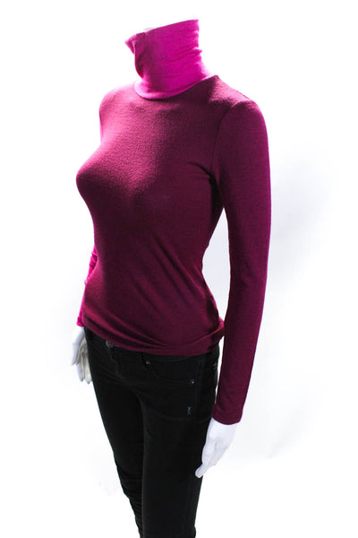 SFIZIO Womens Pink Pink Two Tone Turtleneck Size 2 13948570