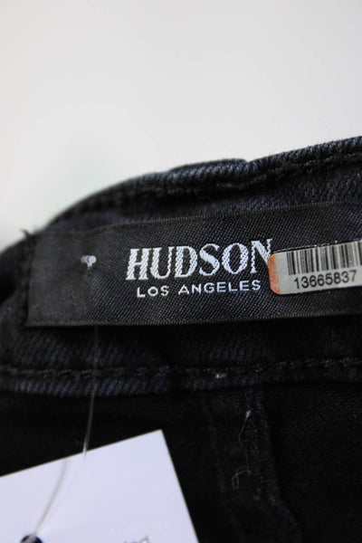 Hudson Womens Black Barbara Super Skinny Jeans Size 10 13665837