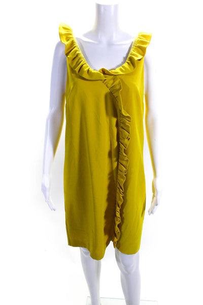 Trina Turk Womens Yellow Relaxation Dress Size 8 12016112