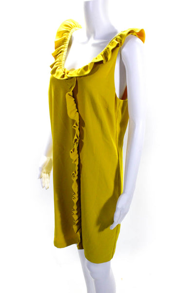 Trina Turk Womens Yellow Relaxation Dress Size 8 12016112