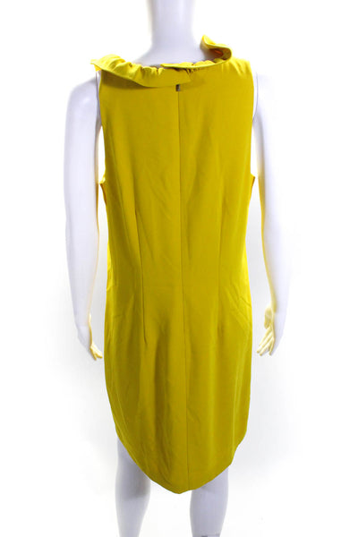 Trina Turk Womens Yellow Relaxation Dress Size 8 12016112