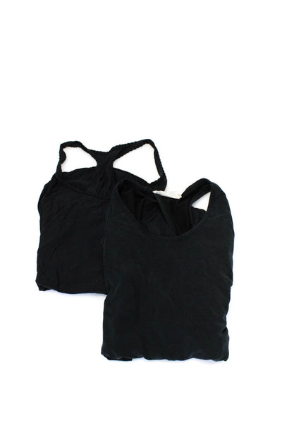 Lululemon Standard Womens Tank Tops Black Size 6 Small Lot 2