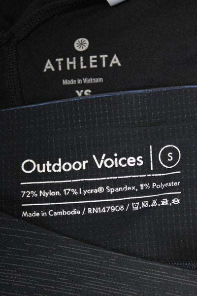 Outdoor Voices Athleta Womens Leggings Jumpsuit Size Small Extra Small Lot 3