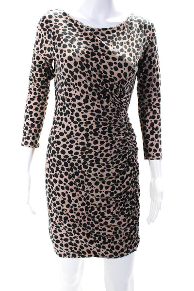 Ingrid & Isabel Womens Multicolored Leopard Maternity Dress Size 2 13133830