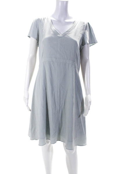 Of Mercer Womens Blue Carmine Dress Size 6 14118964