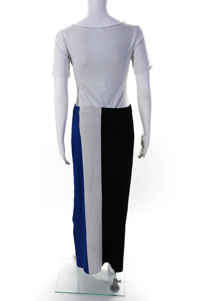 Solace London Womens Black Striped Anais Skirt Size 10 12881026