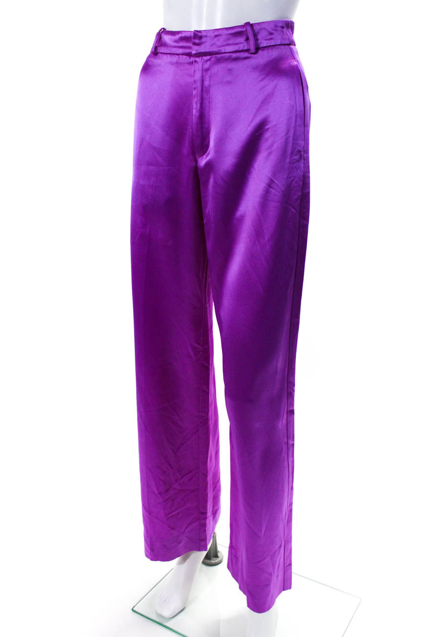 Stretchy Wide Pink Trousers – D&D Clothing