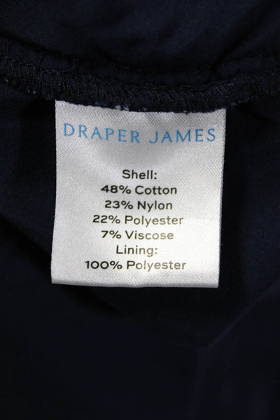 Draper James Womens Blue Collection Lace Shirtdress Size 2 13015841