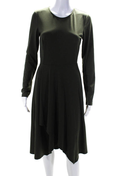 Leota Womens Green Moss Gemma Dress Size 4 12970904