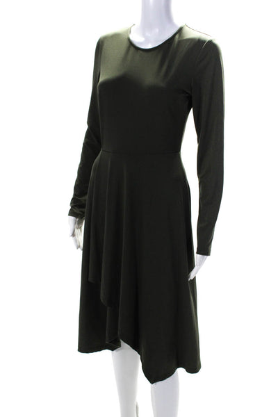 Leota Womens Green Moss Gemma Dress Size 4 12970904