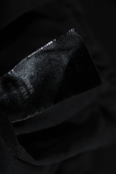 Robert Rodriguez Black Label Womens Silk Short Sleeve Jumpsuit Black Size 0