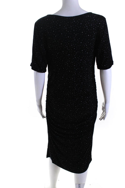 Isabella Oliver Womens Black Amelie T-Shirt Maternity Dress Size 10 12885012