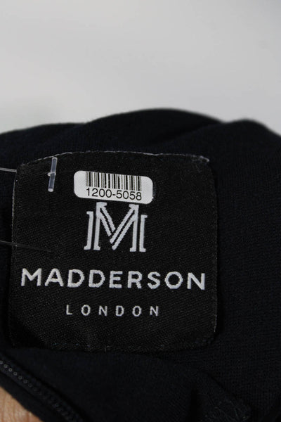 MADDERSON LONDON Womens Blue Nadine Maternity Sheath Size 2 12005058