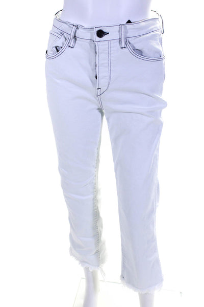 3x1 Womens Blue Austin Crop Jeans Size 4 12270273