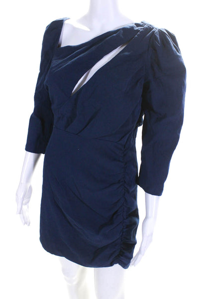 ATOÍR Womens Blue Perfect Places Cutout Dress Size 6 13802583