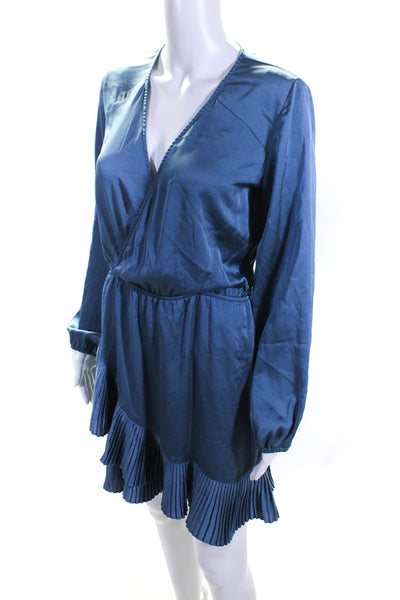 Waverly Grey Womens Blue Logan Dress Size 2 11522489