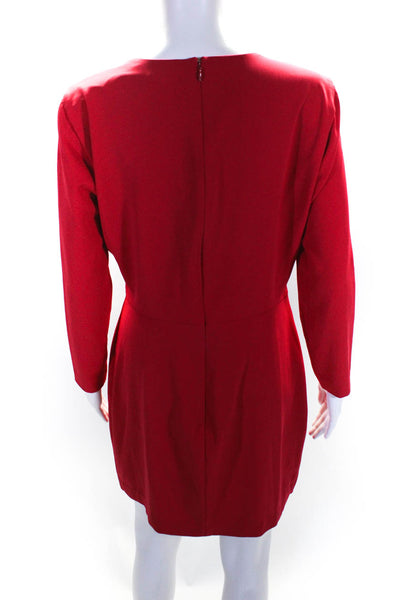 Parker Womens Red Aggie Dress Size 10 11595010