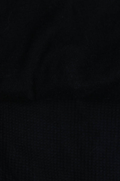 Feel the Piece Joie Women's Long Sleeve Waffle Knit Top Black Size O/S M, lot 2