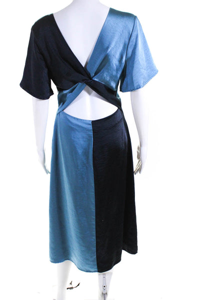 Adelyn Rae Womens Blue Tasha Dress Size 2 12717402
