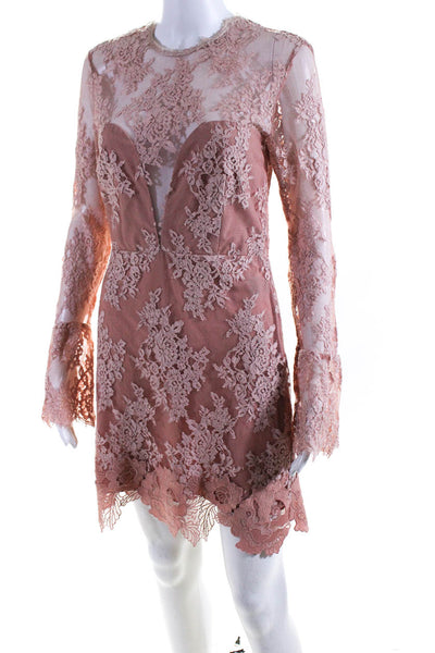 Saylor Womens Pink Pink Leondra Dress Size 6 10680703