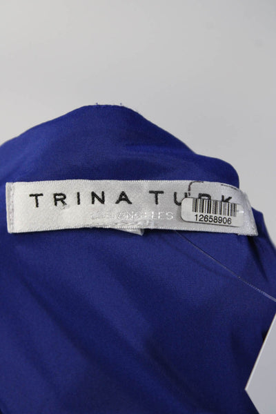 Trina Turk Womens Blue Calistoga Dress Size 6 12658906