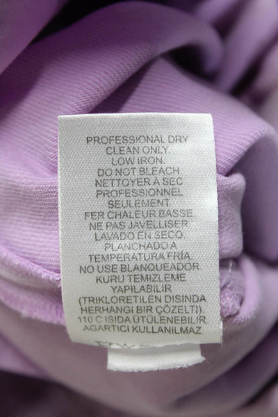 Tibi Womens Purple Lavender Cropped Jeans Size 4 11028534
