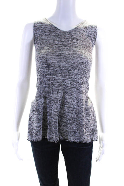 Lee Andersen Womens Sleeveless Scoop Neck Relaxed Tank Top Heather Gray Size 3X