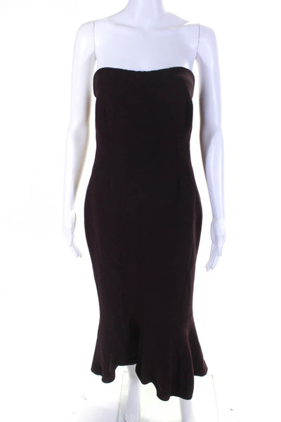 Cinq à Sept Womens Purple Vino Luna Dress Size 10 12886455