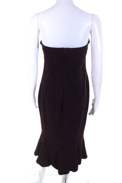 Cinq à Sept Womens Purple Vino Luna Dress Size 10 12886455