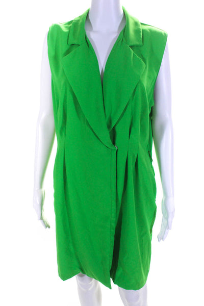 Amanda Uprichard Womens Green Wintour Dress Size 10 12313225