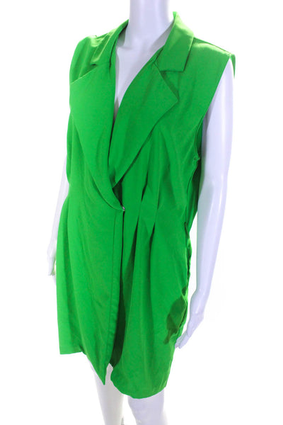 Amanda Uprichard Womens Green Wintour Dress Size 10 12313225