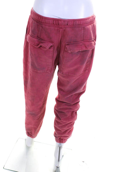 Hudson Womens Red Cabernet Tie Dye Sweatpants Size 6 14610865