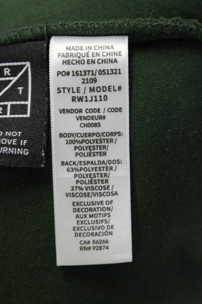 Splendid Womens Green Green Faux Sherpa Jacket Size 6 13865946