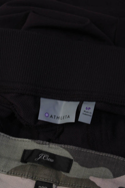 Athleta Women's Elastic Waist Athletic Pant Purple Size 6 Lot 2