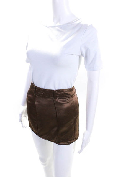 retrofête Womens Brown Vivy Skirt Size 4 15152700